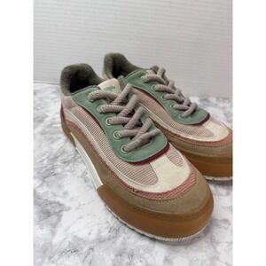 Rocket Dog Women's Size 7 Carson Sneakers Taupe/Sage/Mauve Pink